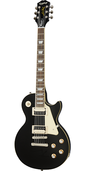 Epiphone EILOEBNH1 Les Paul Classic Ebony Electric Guitar